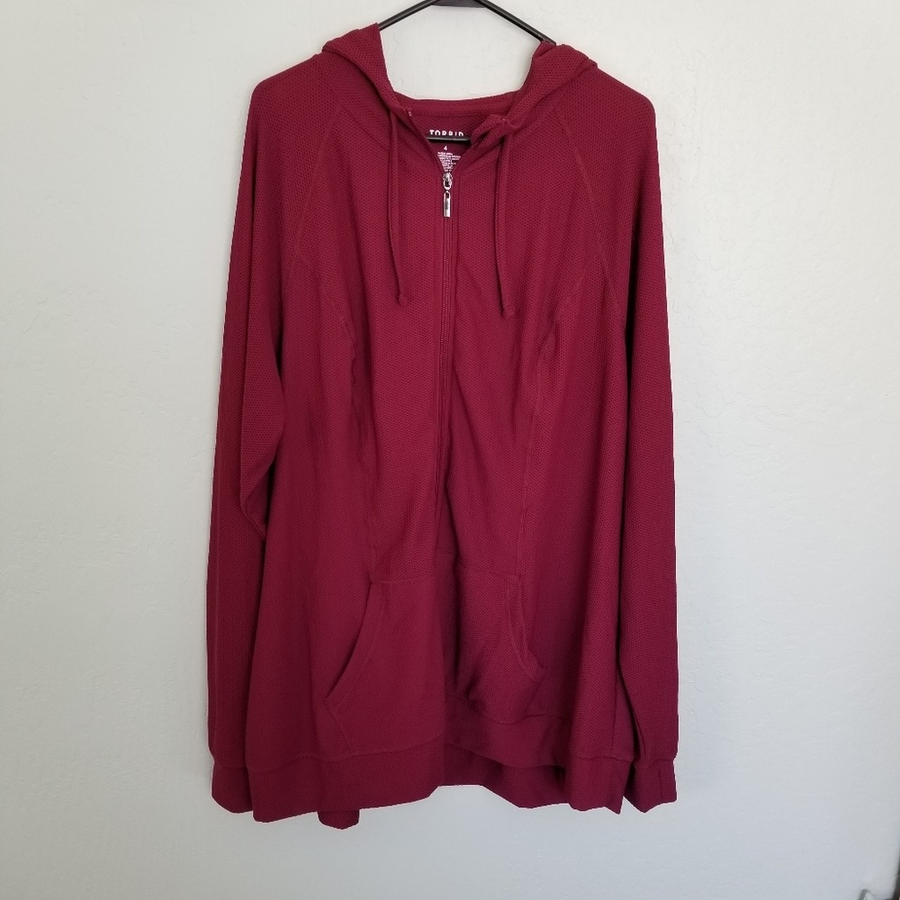 Torrid Active zip up hoodie